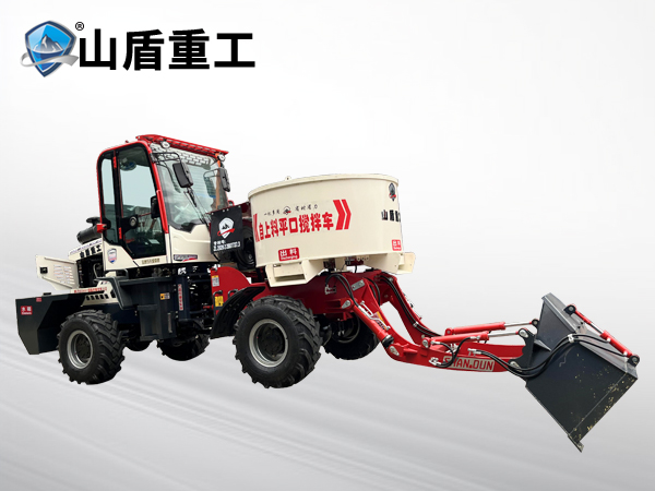 自上料攪拌車料斗清理防止結(jié)塊技巧